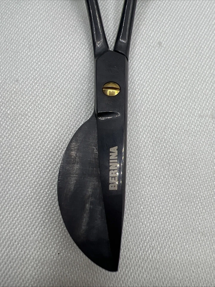 Bernina mini appliqué scissors 4-1/2” Duck Bill & Embroidery 6” Black Titanium - Image 2 of 4