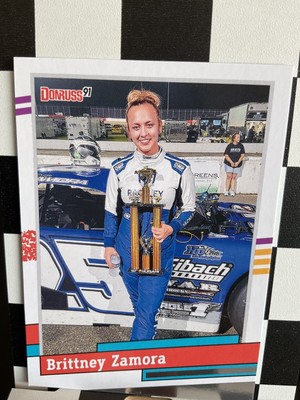 Brittney Zamora #163 ARCA Series 2024 Panini Donruss NASCAR Trading Card