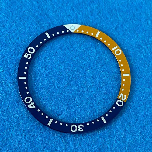 39 mm*32 mm anillo de inserto de bisel de reloj plano de aluminio para piezas de actualización de reloj para hombre - Imagen 6 de 27