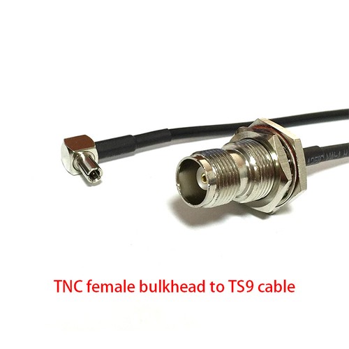 TNC Male Female to CRC9/TS9/MS156 Pigtail Cable RG174 20 for 3G 4G USB Modem NEW - Picture 5 of 9