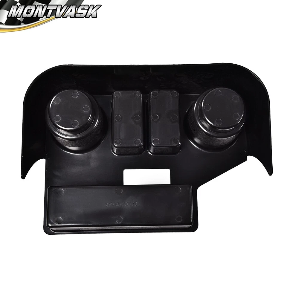 Fit For 1994-1997 Dodge Ram 1500 2500 3500 Black Center Console Cup Holder Foto 3 de 4