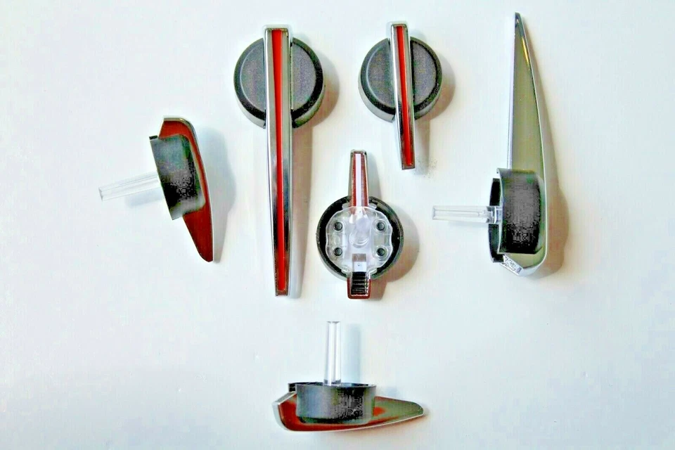 Agujas Escalade Premium Edition Gauge Cluster para GM 2003-2013 negro cromo rojo Foto 2 de 4