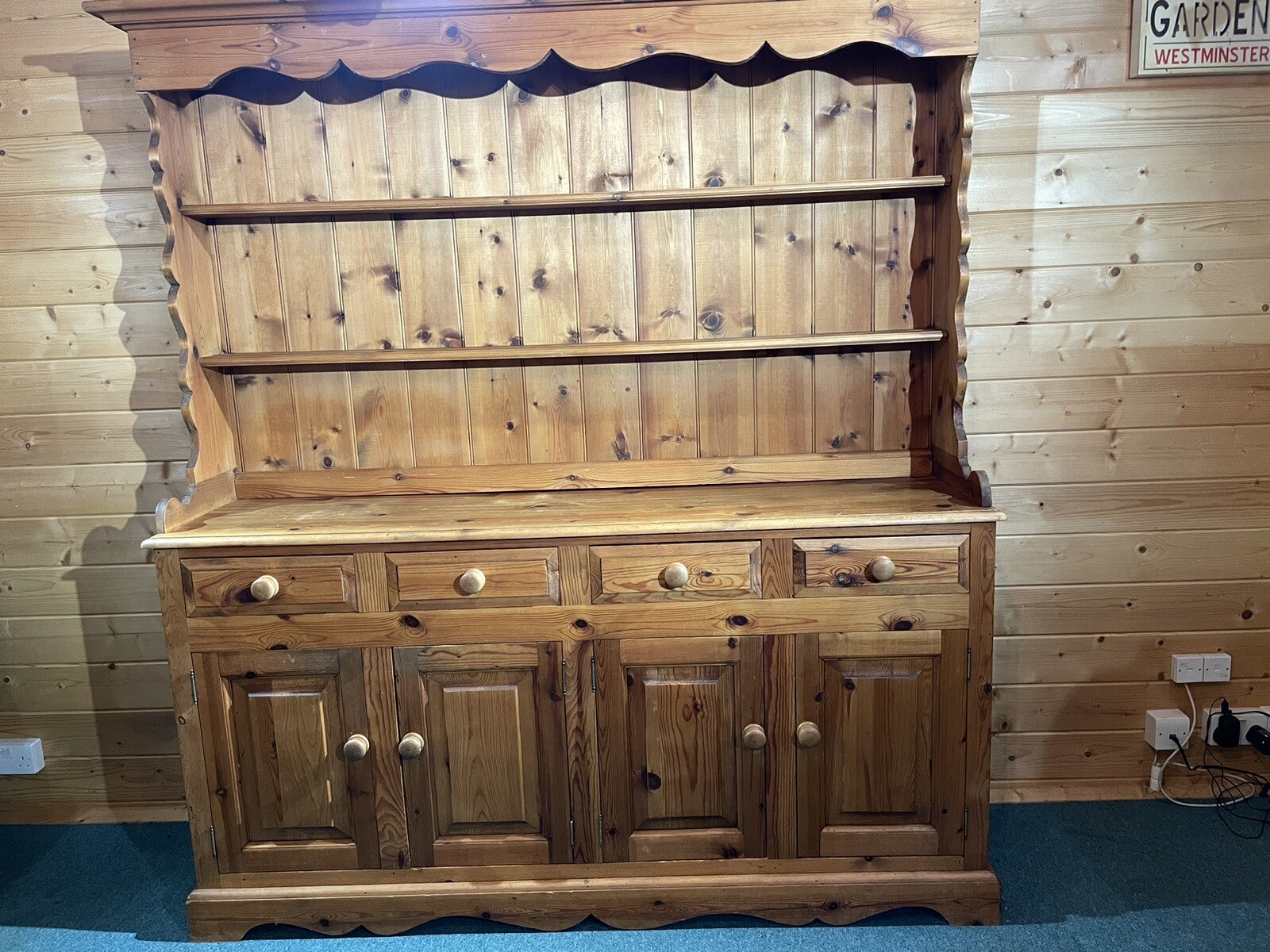 antique pine welsh dresser eBay
