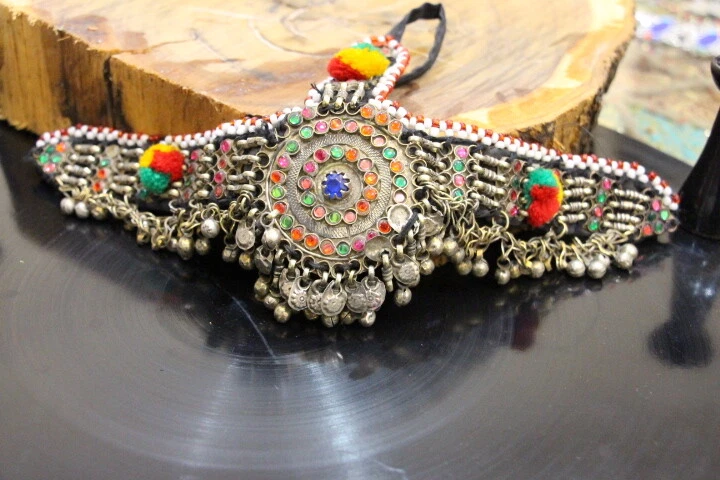 Vintage Afghani Matha Patti - Calidad superior Foto 4 de 4