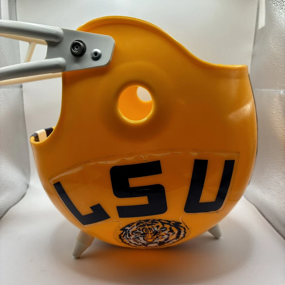 Casco de colección LSU Tigers Chip Bowl puerta trasera casa fiesta Foto 3 de 4