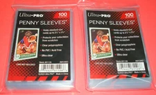 200 ULTRA PRO SOFT TRADING CARD PENNY SLEEVES BASEBALL MAGIC POKEMON FOOTBALL