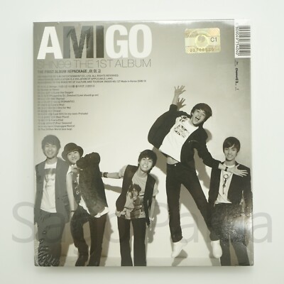 【未開封】SHINee AMIGO 1st Album Repakage NEW SEALED SHINee - Amigo - 1st ALBUM CD Repackage 2008 | eBay