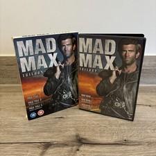 Mad Max Trilogy: Mad Max / Mad Max 2: The Road Warrior / Thunderdome DVD  VGC