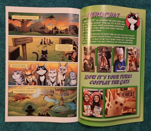 Hero Cats Of Stellar City #9 City Of Dreams January 2016 Action Lab NEW - Picture 16 of 17