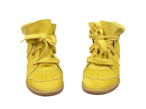 Scarpa alta Isabel Marant scamosciata traforata stringata suola gomma taglia EU36 US5 - Foto 4 di 8