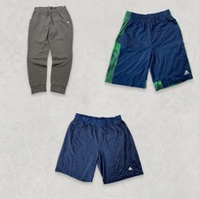 Adidas Unisex 3 Piece Outfit Bundle Size L Joggers + Shorts
