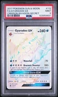 Pokémon Gyarados GX (Secret) 112/111 Sm-Crimson Invasion Holo PSA 9