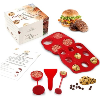 Cookies Mini Burgers Shaper Kit Homemade Nonstick Patty Press Mold Tools