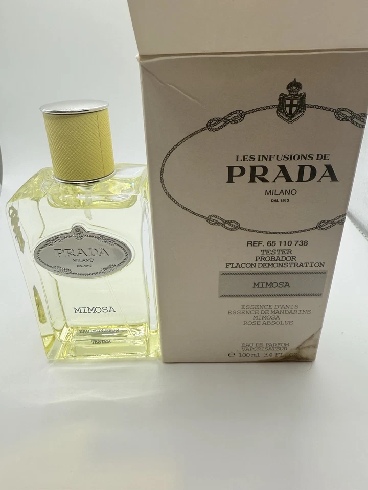 PRADA MIMOSA Milano EDP Eau de Parfum Spray - Probador de 3,4 FL OZ (100 ml) Foto 3 de 3