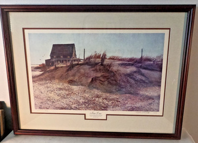 Richard Seth ''Home Dune'' Print, framed at 24'' x 32'' hand signed and numbered