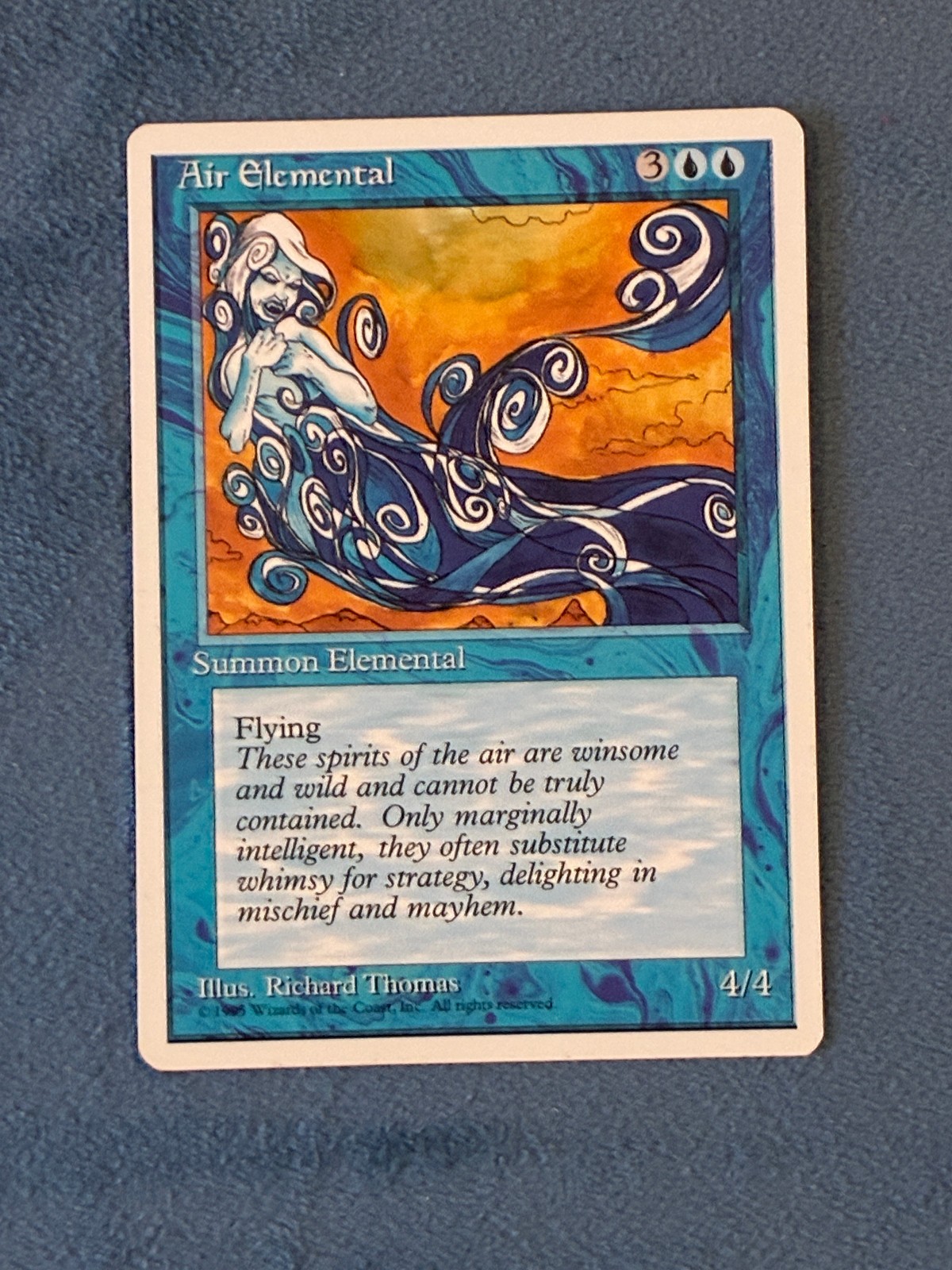 Air Elemental, Fourth Edition, Magic the Gathering MTG | eBay