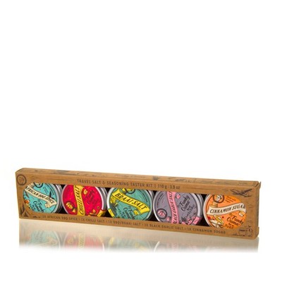 Funky Ouma Probierset afrikanische Gewürzmischungen 5 Sorten in Metalldose 110g