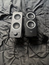 Logi Wired Desktop USB Speakers Z200 Model S00181 - Preowned - Free Shipping