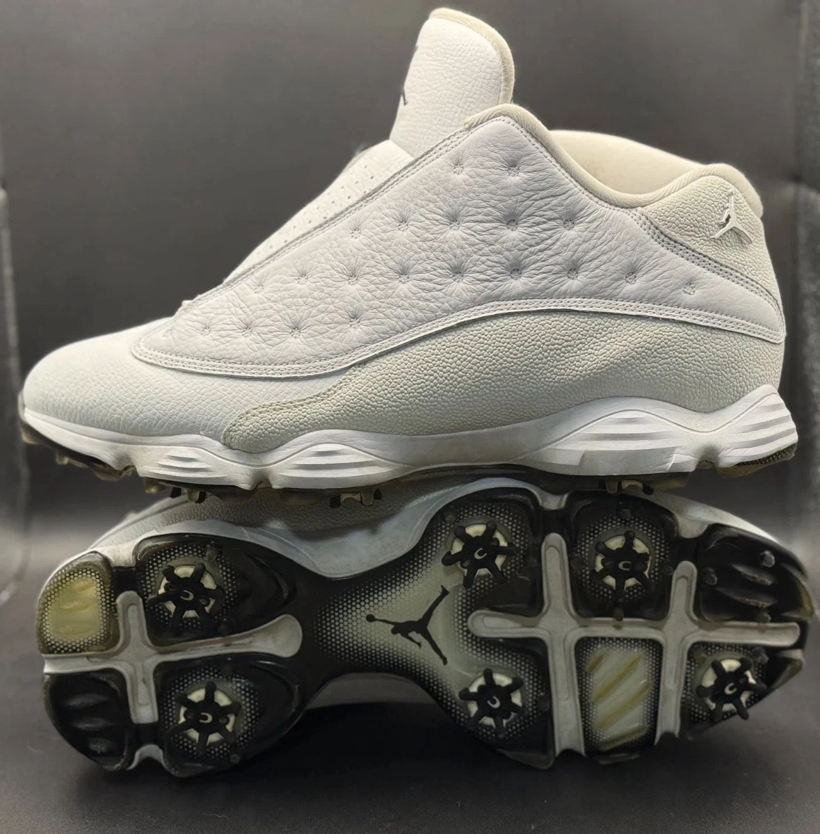 Jordan 13 Golf White Metallic | eBay