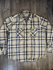 Dixxon "DELMO" Prescott Ariz Flannel Shirt Plaid Size XL Mens 