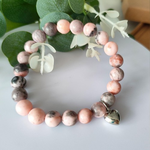 Inspirierende Geschenke für Frauen, Damen inspiriert Armband Naturstein Heilung Re - Bild 7 von 7