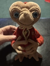 VTG E.T. 20th Anniversary Universal Studios Plush Toy All Original Tags MINT