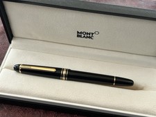 Montblanc Meisterstuck 145 Classique Fountain Pen Gold Coated 14K Medium Box