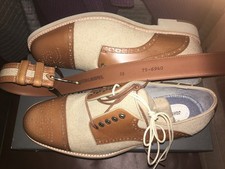 Johnston And Murphy Brown Capped Toe Dress Shoes Mens