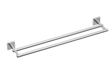 Moen BP1822CH Triva 24" Double Towel Bar Chrome New