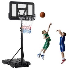 Children's Basketball Hoop Adjustable Basketball Hoop Height 5-7 Feet w/ Stand