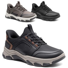 Men's Casual Slip On Shoes Wide Toe Box Breathable Non Slip Walking Sneakers