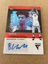 2019-20 Panini Chronicles - Flux Rookie Auto Brandon Clarke #FR-BCL Red (AU, RC)