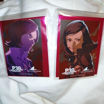 Tatsuya Suo Maya Amano Persona 2 Sea Paradise Aufkleber Neu