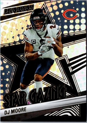 2025 Panini Revolution - Star Gazing D.J. Moore #4 Chicago Bears
