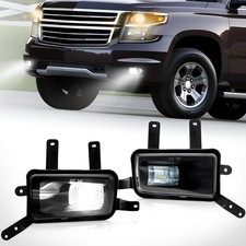 LED Fog Lights Fit For 2015-2020 Chevy Tahoe Suburban Suburban 3500HD GMC Yuko
