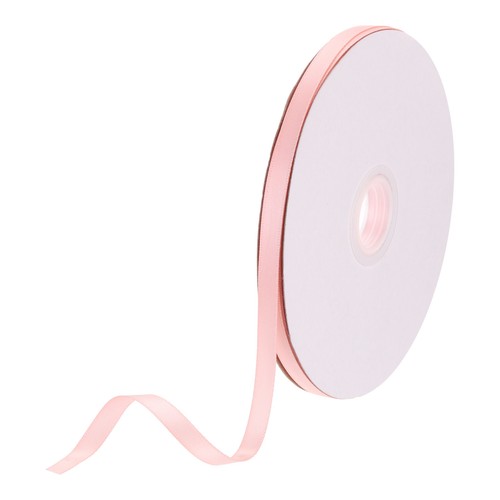 1/4 Zoll 50 Yards Satinband Double Face Stoff Ripsband Pastell Rosa - Bild 1 von 6