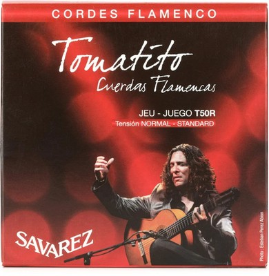 Savarez S.A. T50R Tomatito Normal Tension Flamenco Guitar Strings