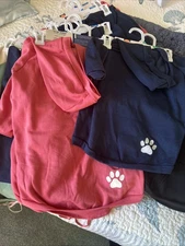12 Piece Lot NWT Dog Puppy Pet Hoodies 2 Styles M, L, XL Size Resale Top Paw