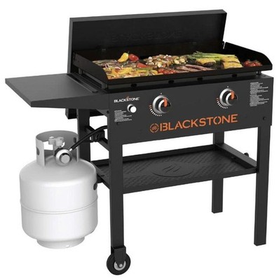 Blackstone Original Outdoor Griddle, 2-Burner 28'' Flat Top Grill with Hard Cover