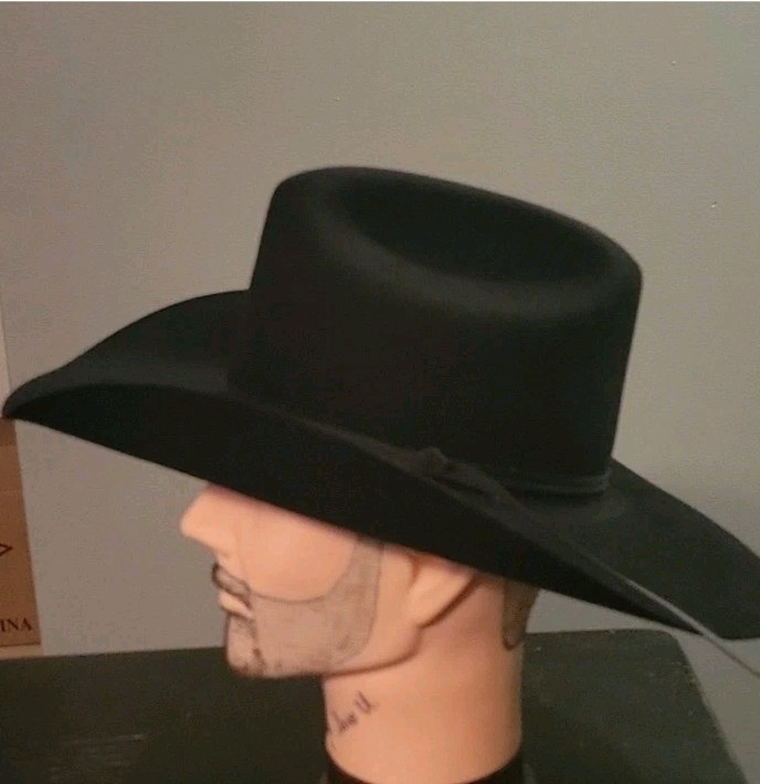 100X Bailey beaver cowboy hat 7 Black Hat Gorgeous | eBay