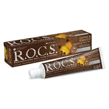 Toothpaste R.O.C.S Coffee & Tabak Remineralizing Oral Care System With Vitamin E