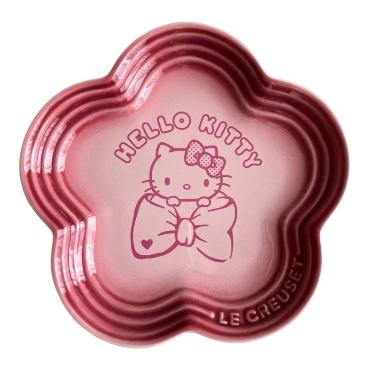 Le Creuset x Hello Kitty Limited Edition Tea Cup And Tea Cup Plate