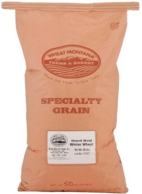 Hard Red Winter Wheat 50lb Bulk Whole Grain Berries Non-GMO High Protein