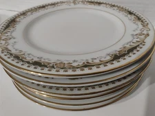 Signature Collection Queen Anne Bread Plates Fine China Japan 6-1/4" Set 6