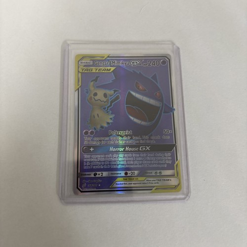 Gengar & Mimikyu GX (Full Art) 164/181 Sm-Team Up Holo