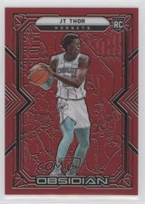 2021-22 Panini Obsidian Electric Etch Red Flood JT Thor #199 2e2