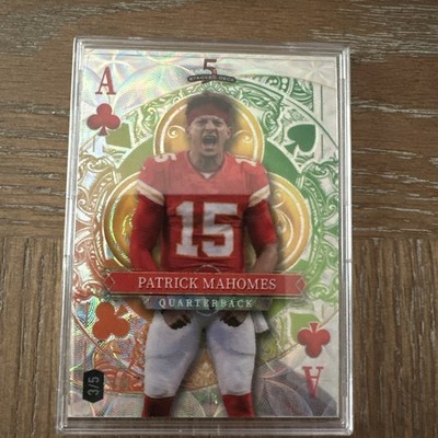 2026 Wild Card 5 Card Draw STACKED DECK PATRICK MAHOMES II #ED (3/5) KC CHIEFS
