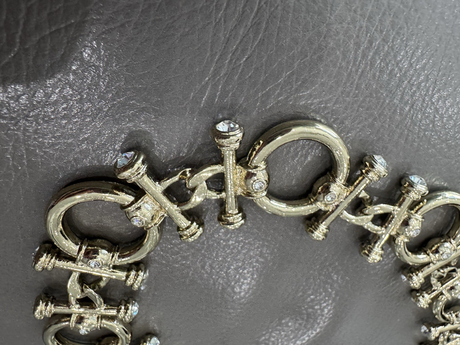 Off Park Collection Omega Adjustable Necklace Cry… - image 7