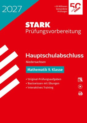 STARK Mathematik 9. Klasse - Hauptschulabschluss 2027 Niedersachsen -...