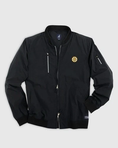 Johnnie O Boston Bruins Corsair Bomber Jacket SEALED (MSRP $148) video thumbnail